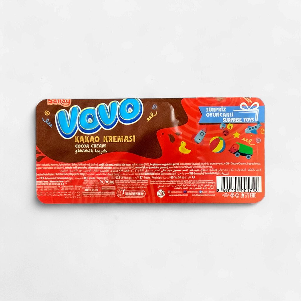Vovo Cocoa Cream With Toy 20g
