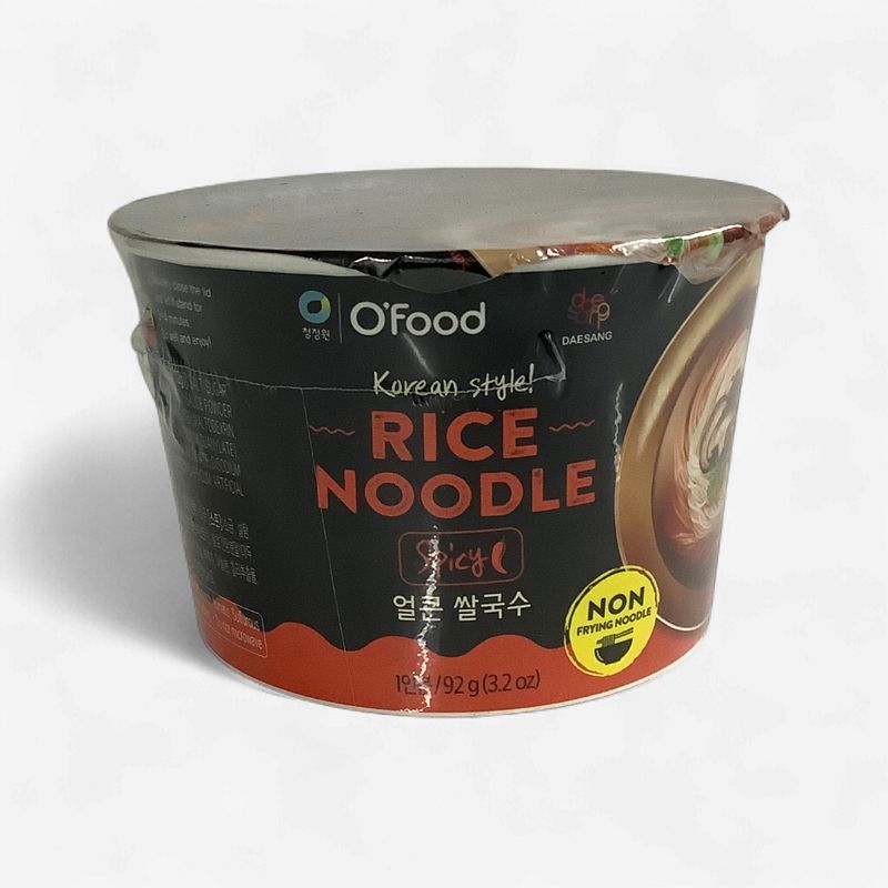 O'Food Korean Style Rice Noodle Spicy Cup 92g