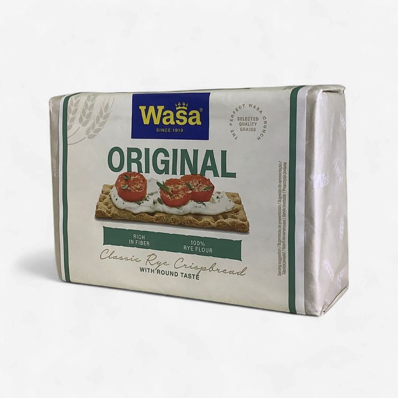 Wasa Original Classic Rye Crispbread  With Round Taste 275g