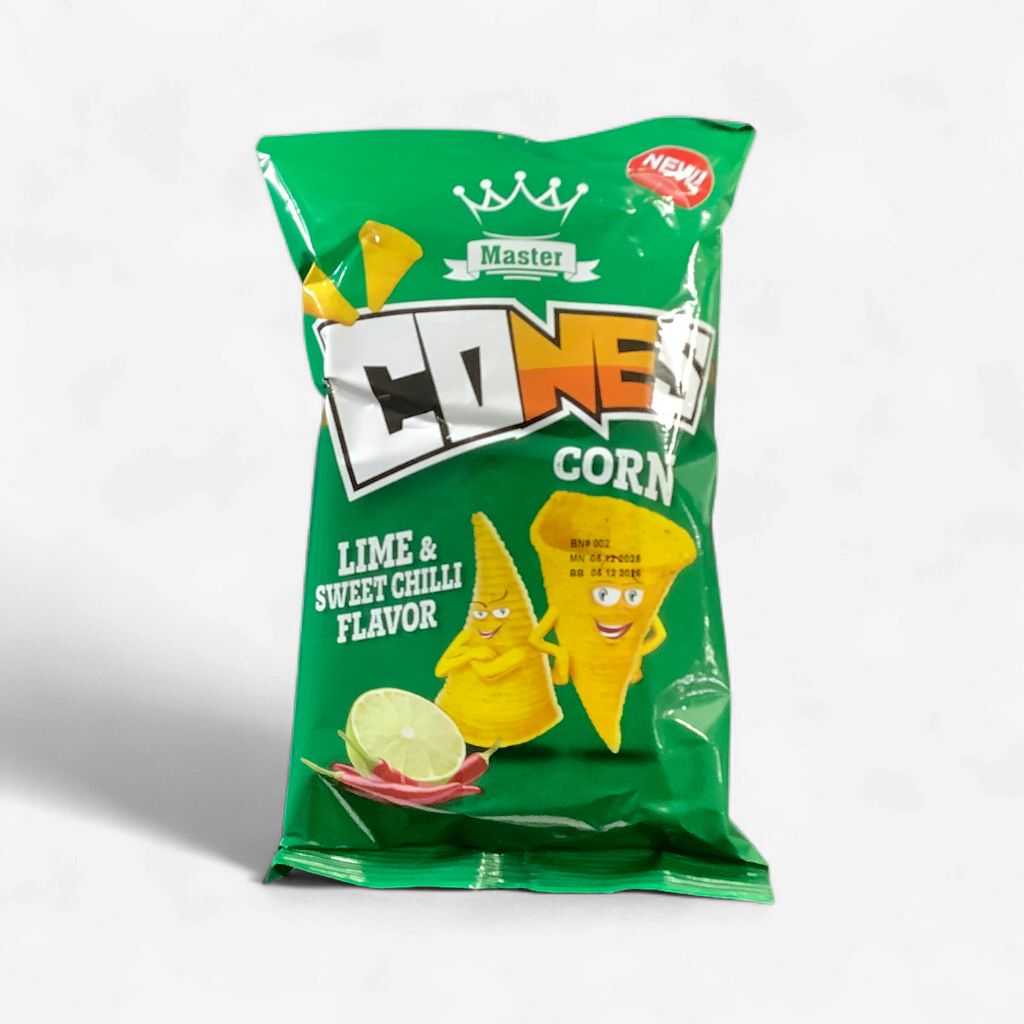 Master Cones Lime &amp; Sweet Chilli Flavour 100g