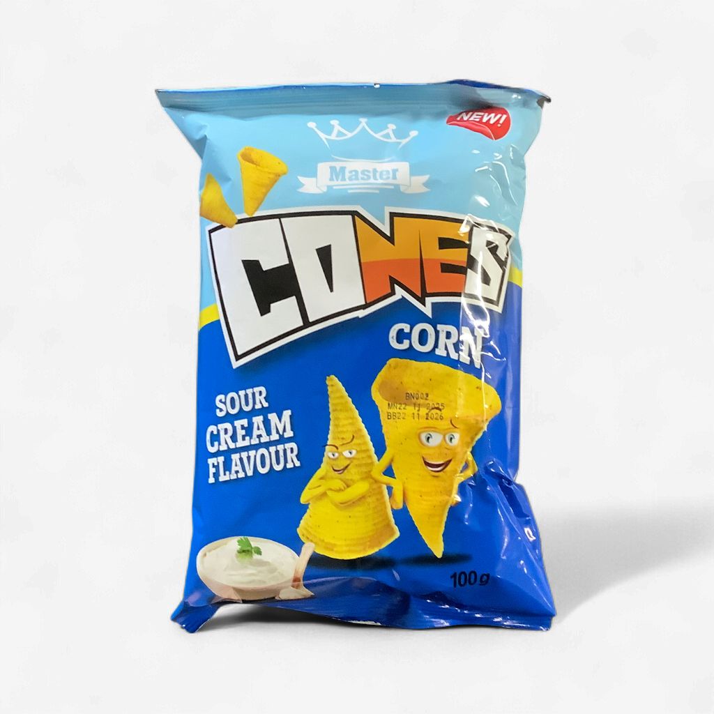 Master Cones Sour Cream Flavour 100g