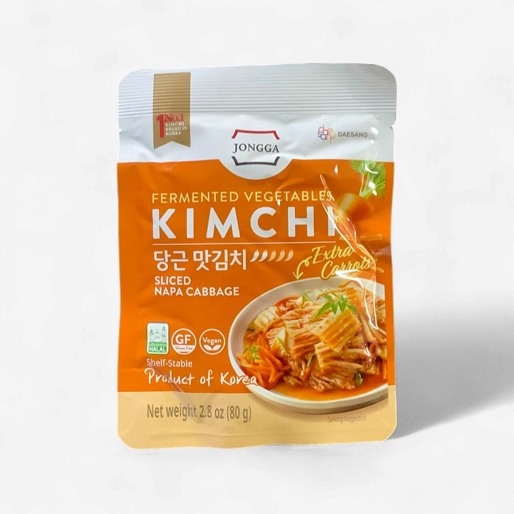 Kimchi  Sliced Napa Cabbage Extra Carrots 80g