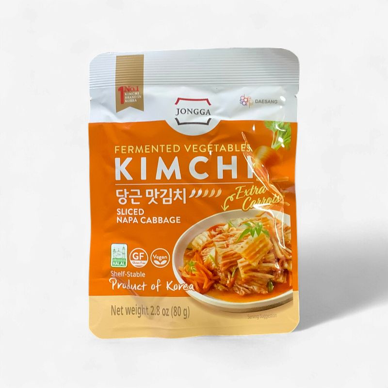 Kimchi  Sliced Napa Cabbage Extra Carrots 80g