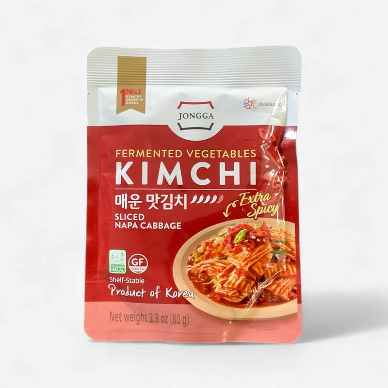 Kimchi  Sliced Napa Cabbage Extra Spicy 80g