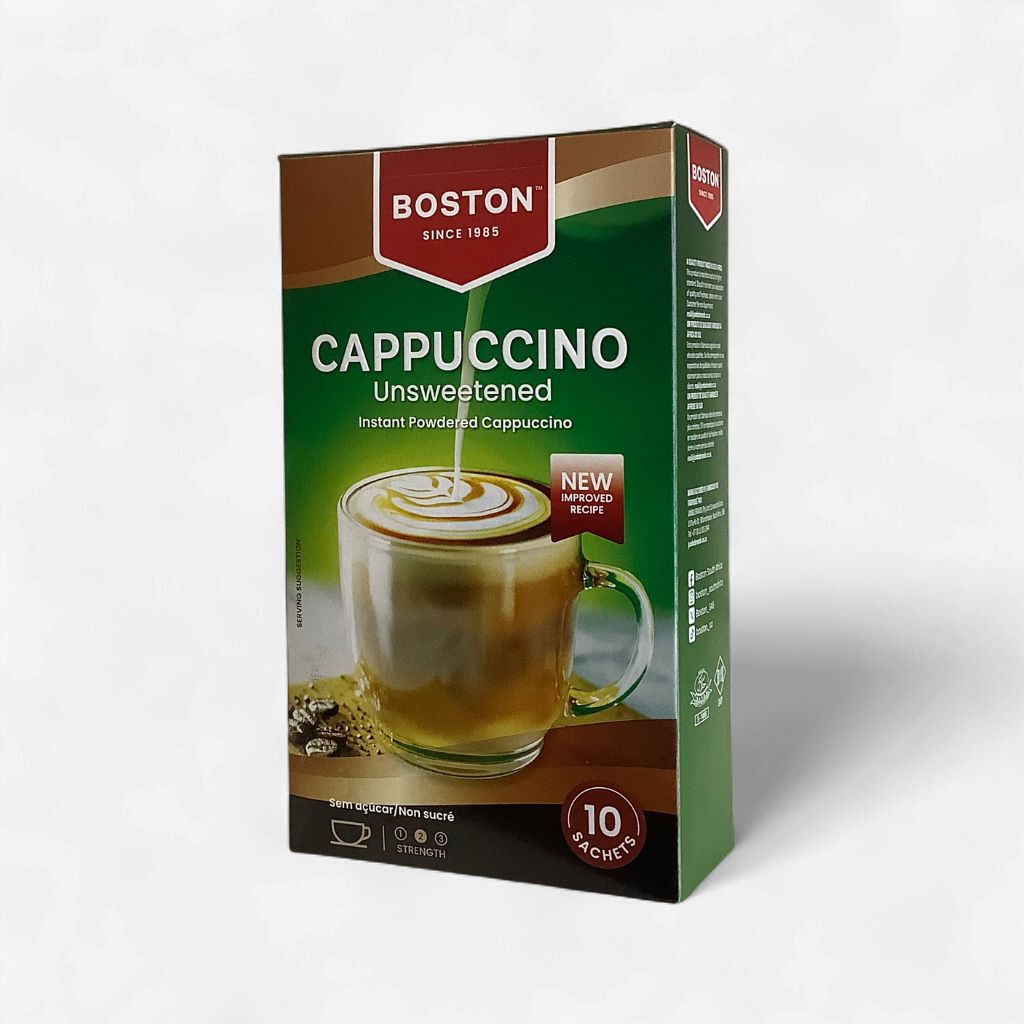 Boston Cappuccino Unsweetened 10 Sachets