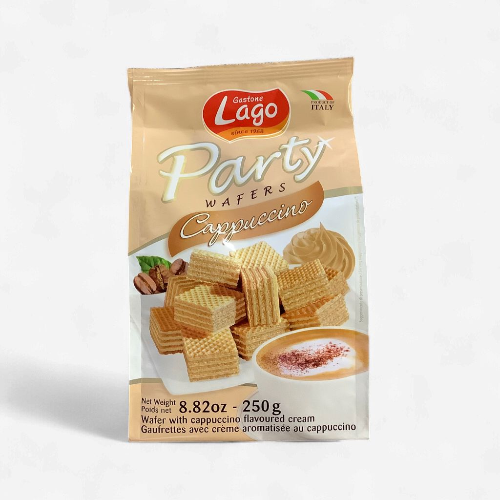 Gastone Lago Party Wafer Cappuccino 250g