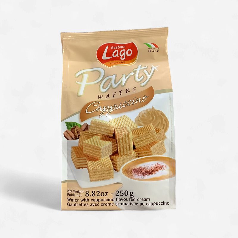 Gastone Lago Party Wafer Cappuccino 250g