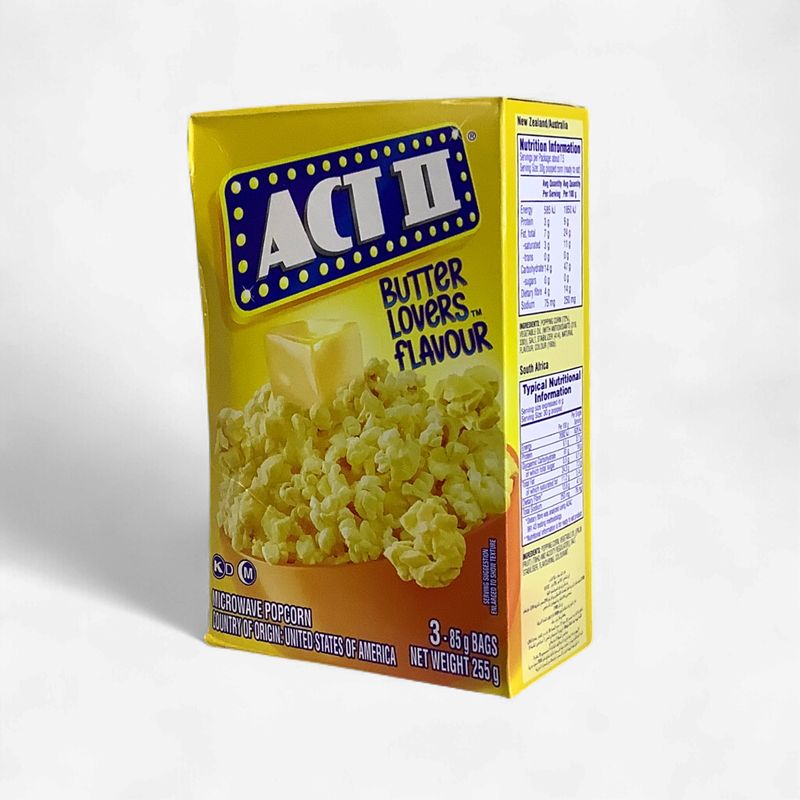 Act2 Butter Lovers Flavour (3 x 85g)