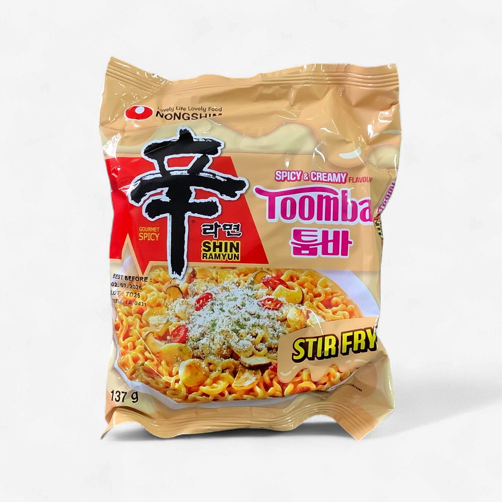 Nongshim Toomba Spicy &amp; Creamy Stirfry Flavour 137g