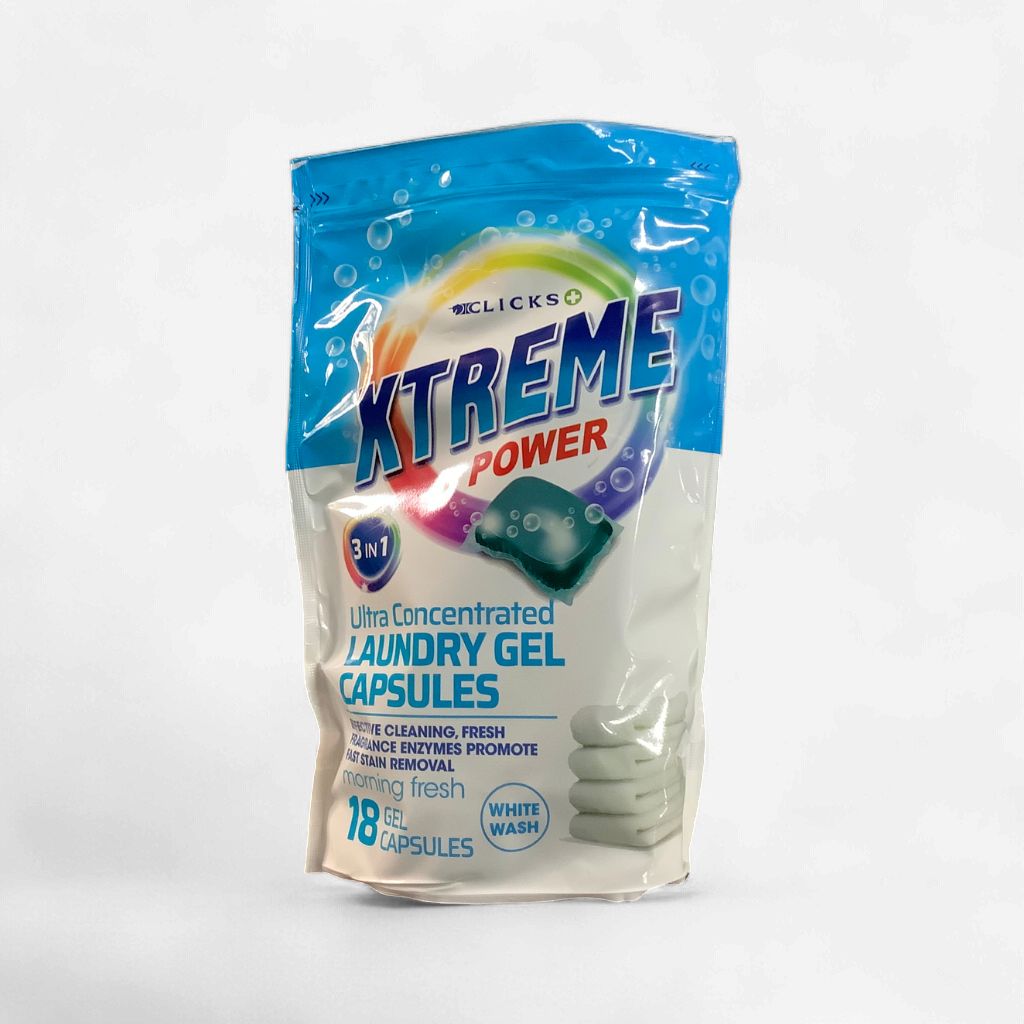 Xtreme Power Ultra Concentrated Laundry Gel Capsules  18's