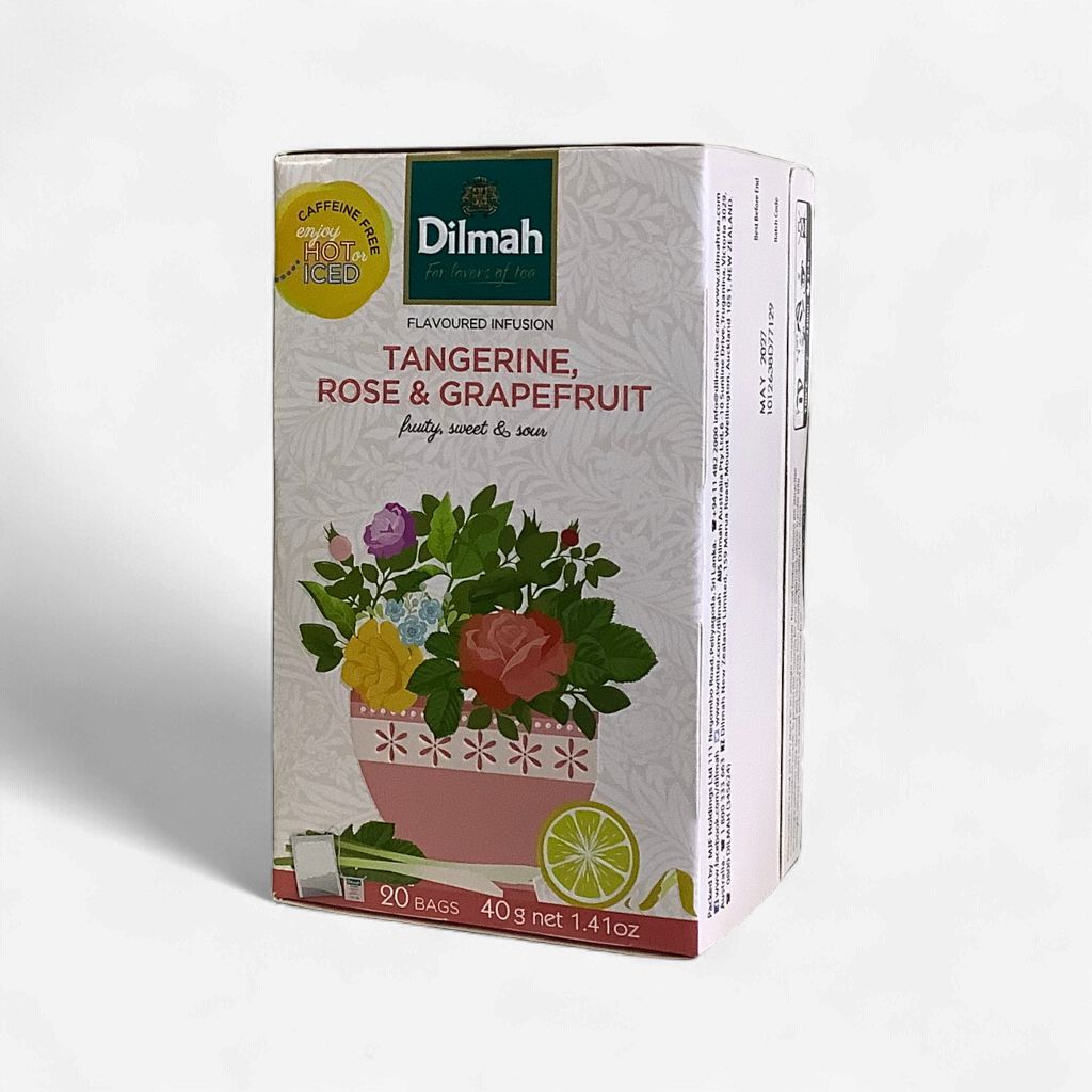 Dilmah Tangerine, Rose &amp; Grapefruit 20's