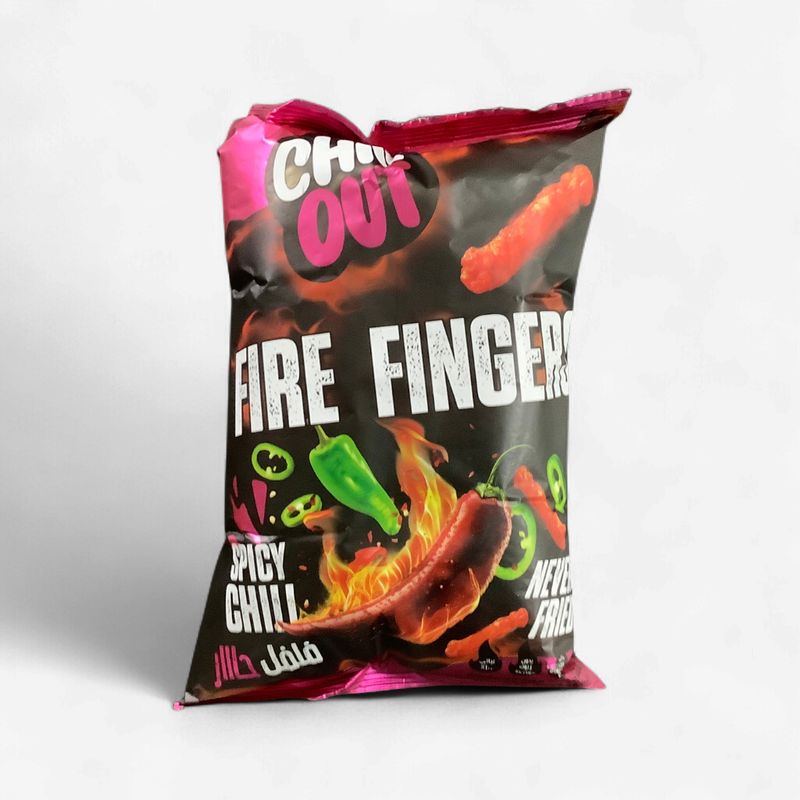 Chill Out Fire Fingers Spicy Chilli 50g