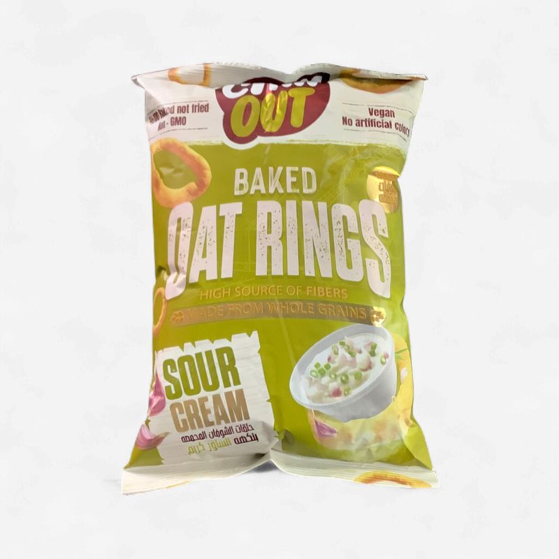 Chill Out Oat Rings Sour Cream 50g