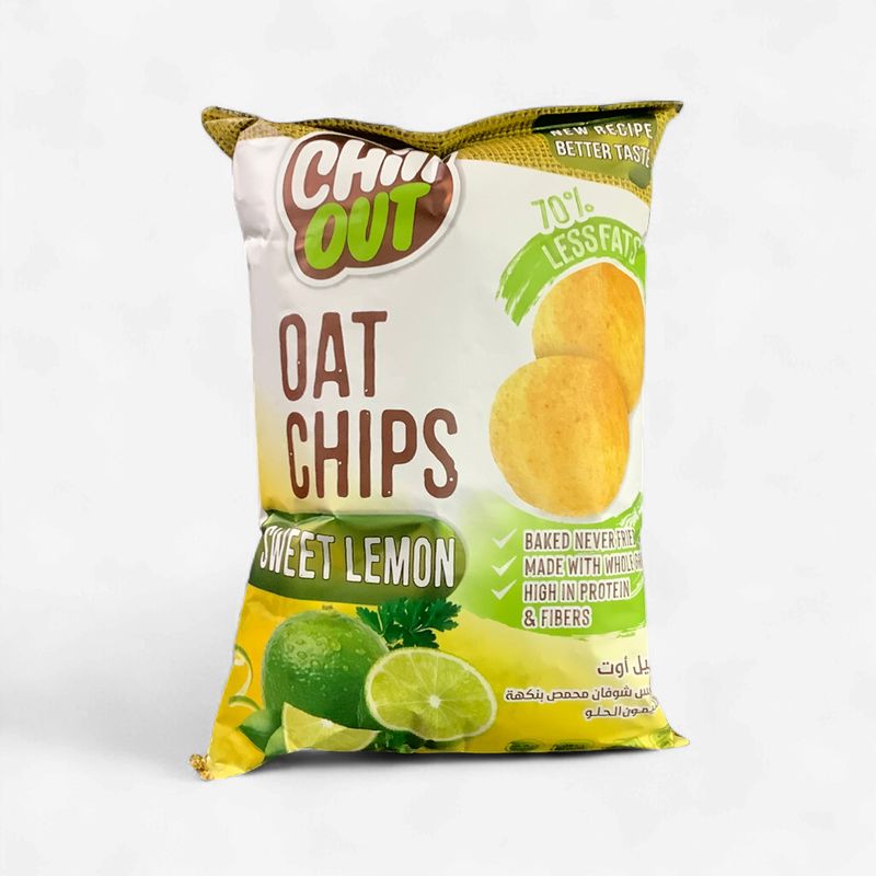 Chill Out Oat Chips Sweet Lemon 50g