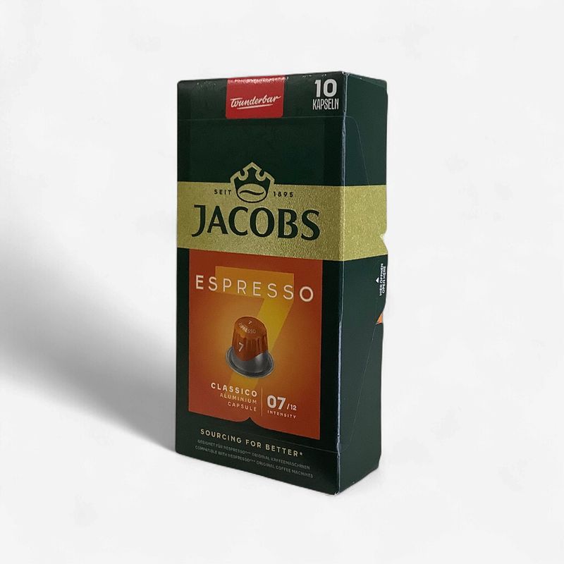 Jacobs Espressso Classic Aluminium 10 Capsules 52g