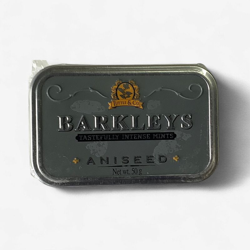 Barkleys Aniseed Tastefully Intense Mints  50g