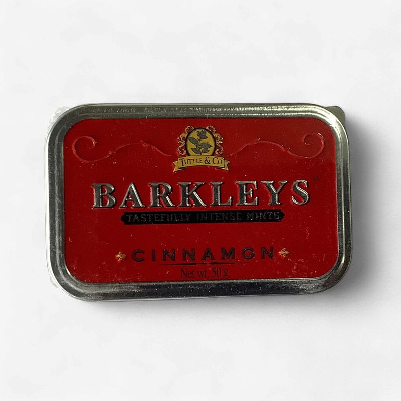 Barkleys Cinnamon Tastefully Intense Mints  50g