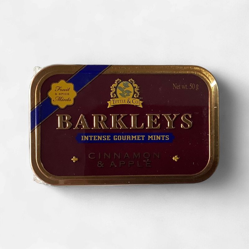 Barkleys Cinnamon &amp; Apple Intense Gourmet Mints 50g