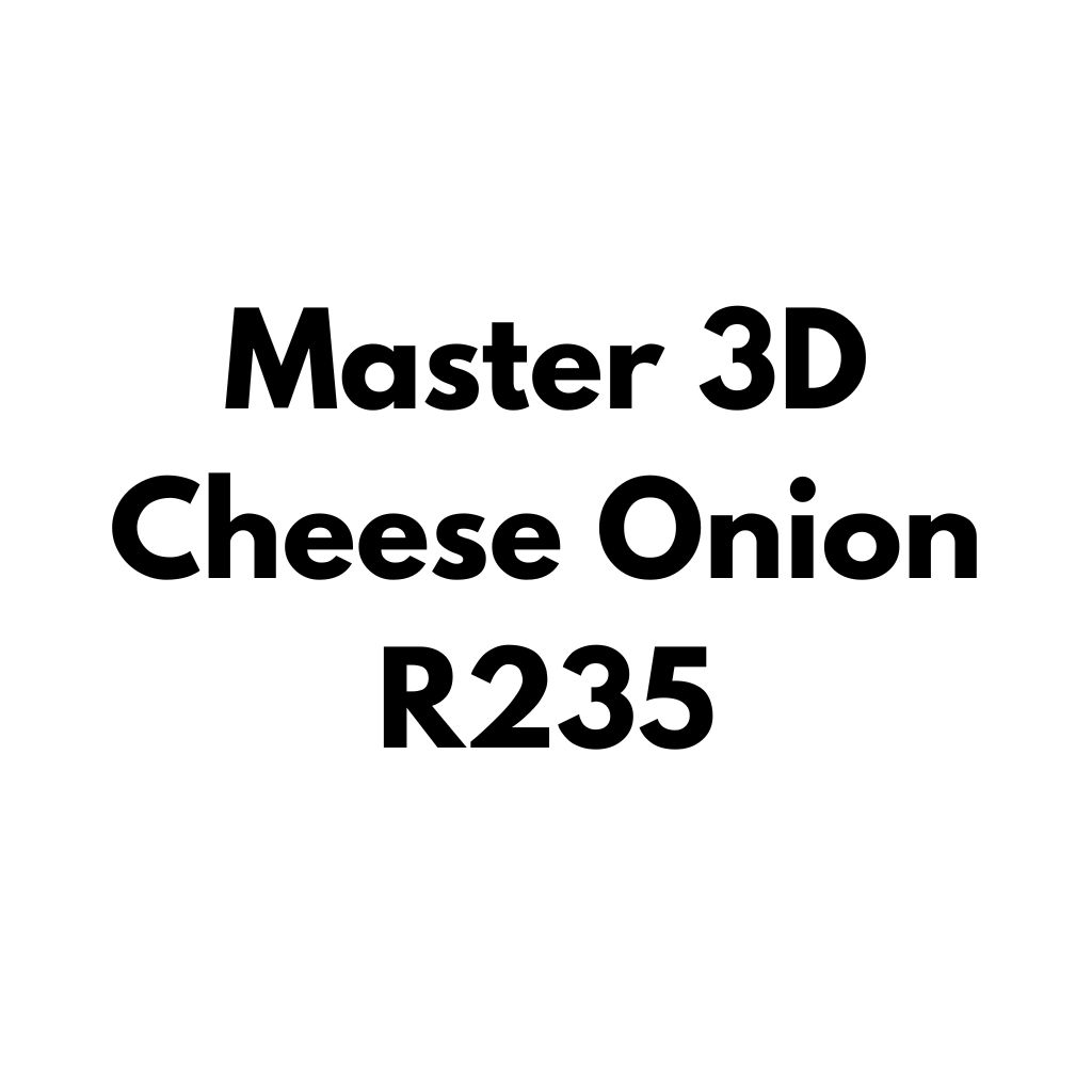 Master 3D Corn Oval Cheese &amp; Onion Flavour 20 x 100g