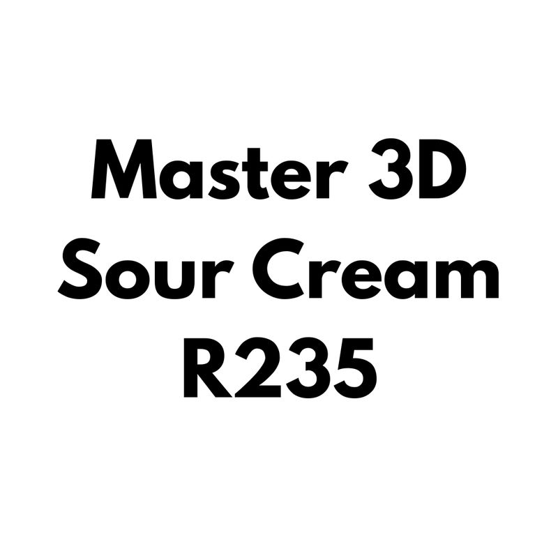 Master 3D Corn Oval Sour Cream Flavour 20 x 100g