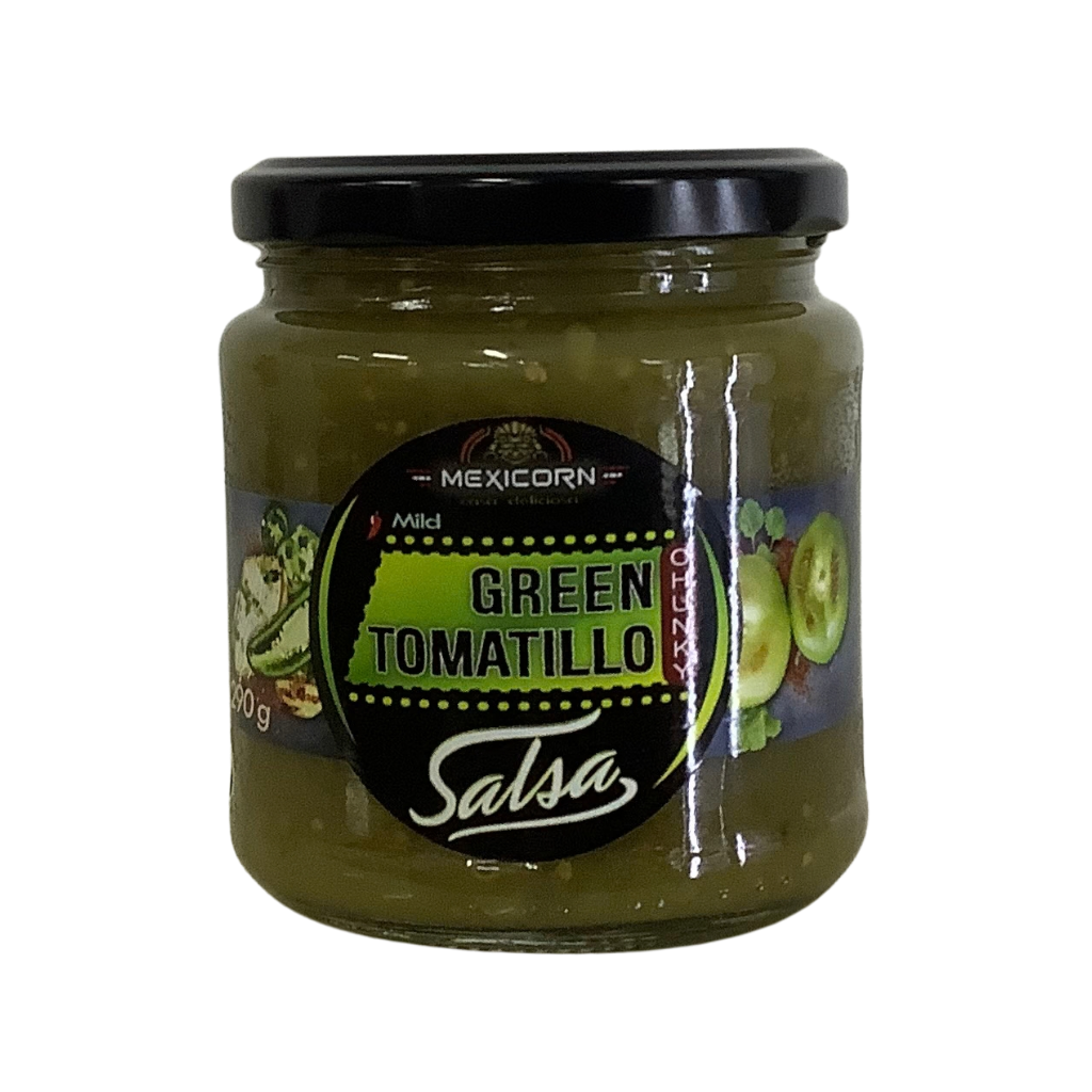 Mexicorn Green Tamatillo Chunky Mild Salsa 290g