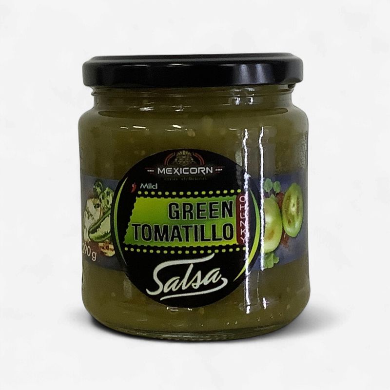 Mexicorn Green Tamatillo Chunky Mild Salsa 290g