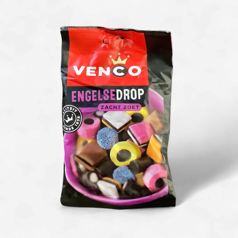 Venco Engelse Drop Zacht Zoet 100g