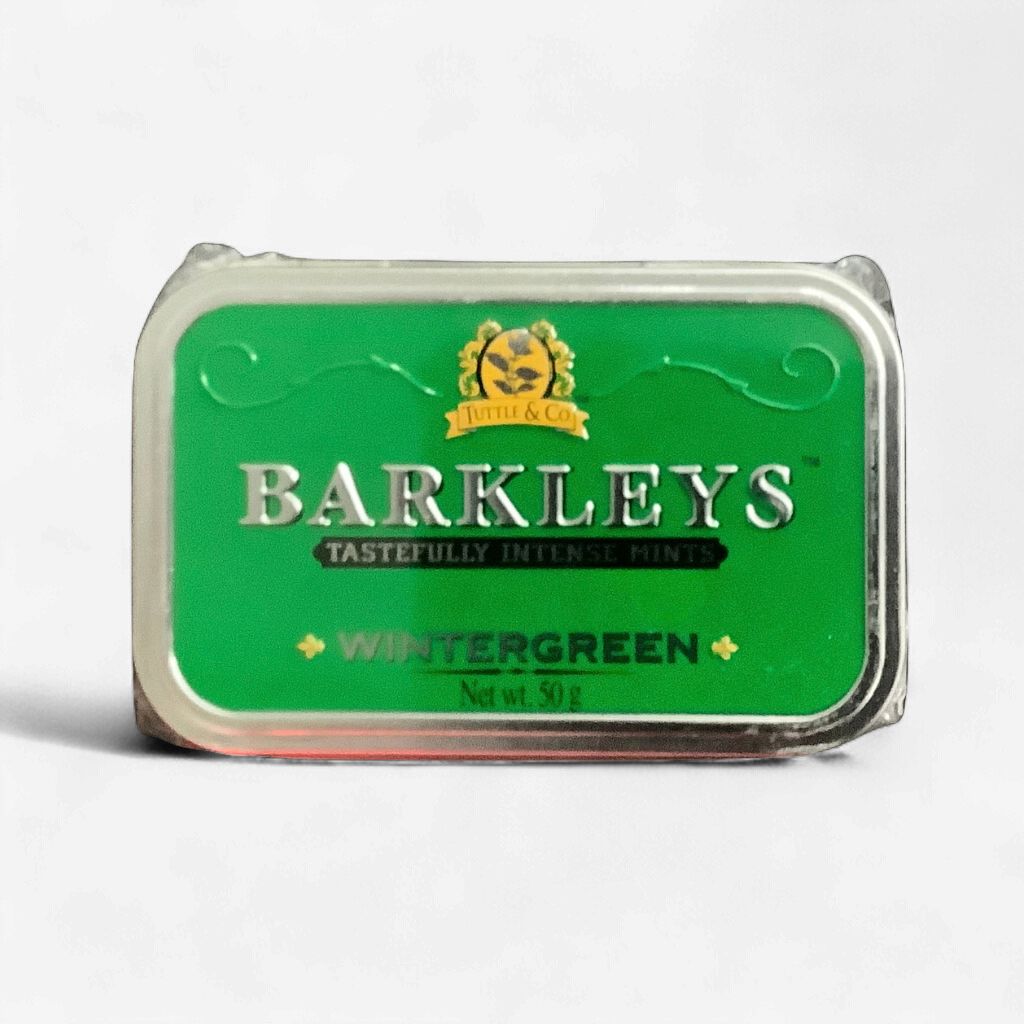Barkleys Wintergreen Tastefully Intense Mints 50g