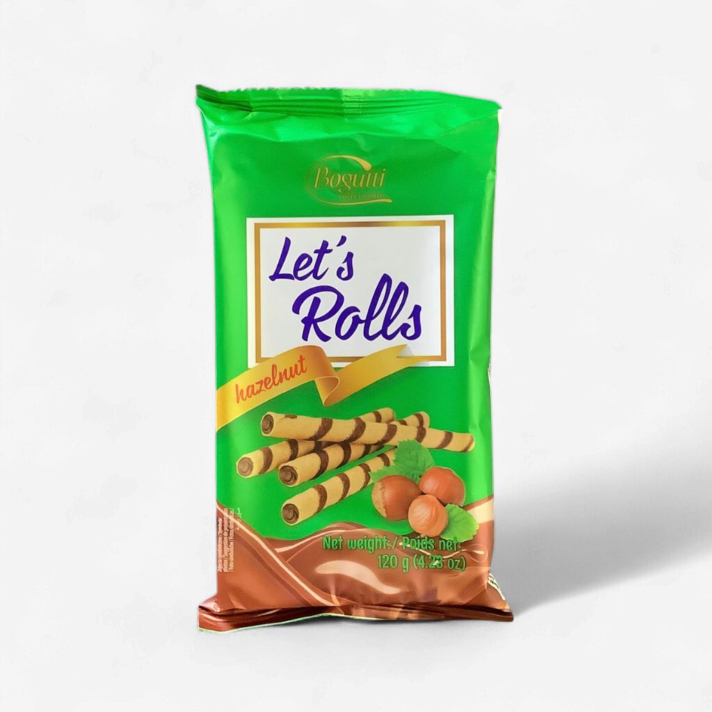 Bogutti Let's Rolls Hazelnut 120g