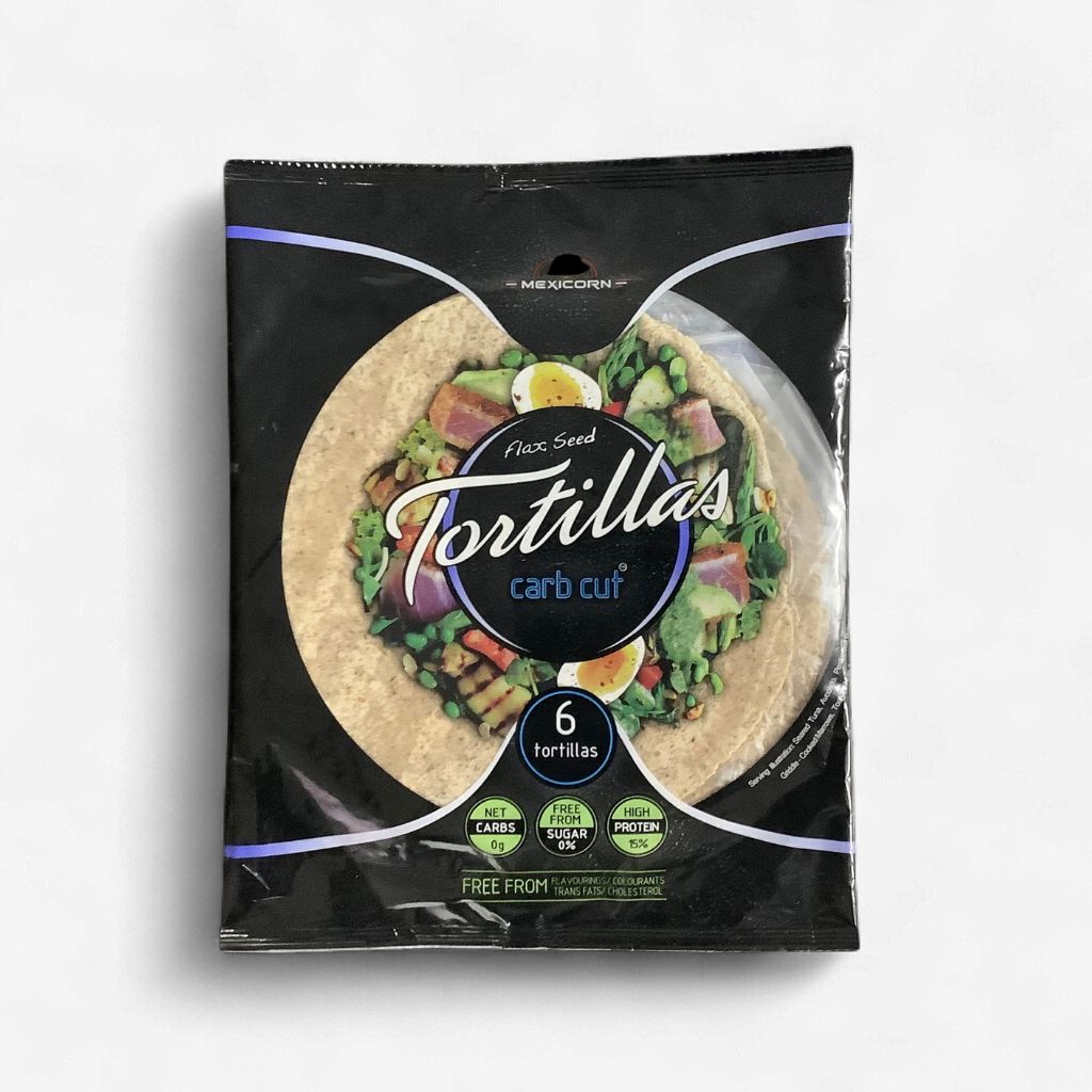 Mexicorn Flax Seed Tortilla Carb Cut 240g