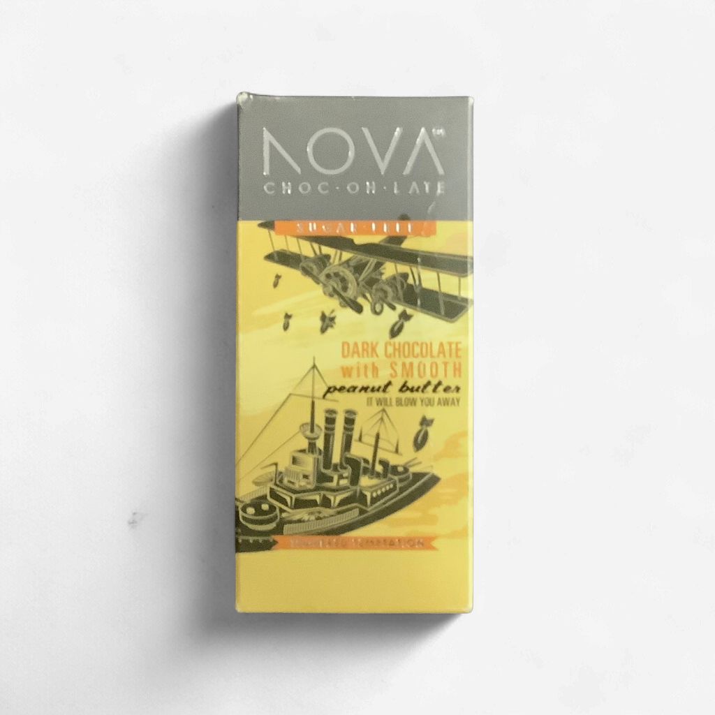 Nova Choc.Oh.Late Dark Chocolate With Smooth Peanut butter 40g