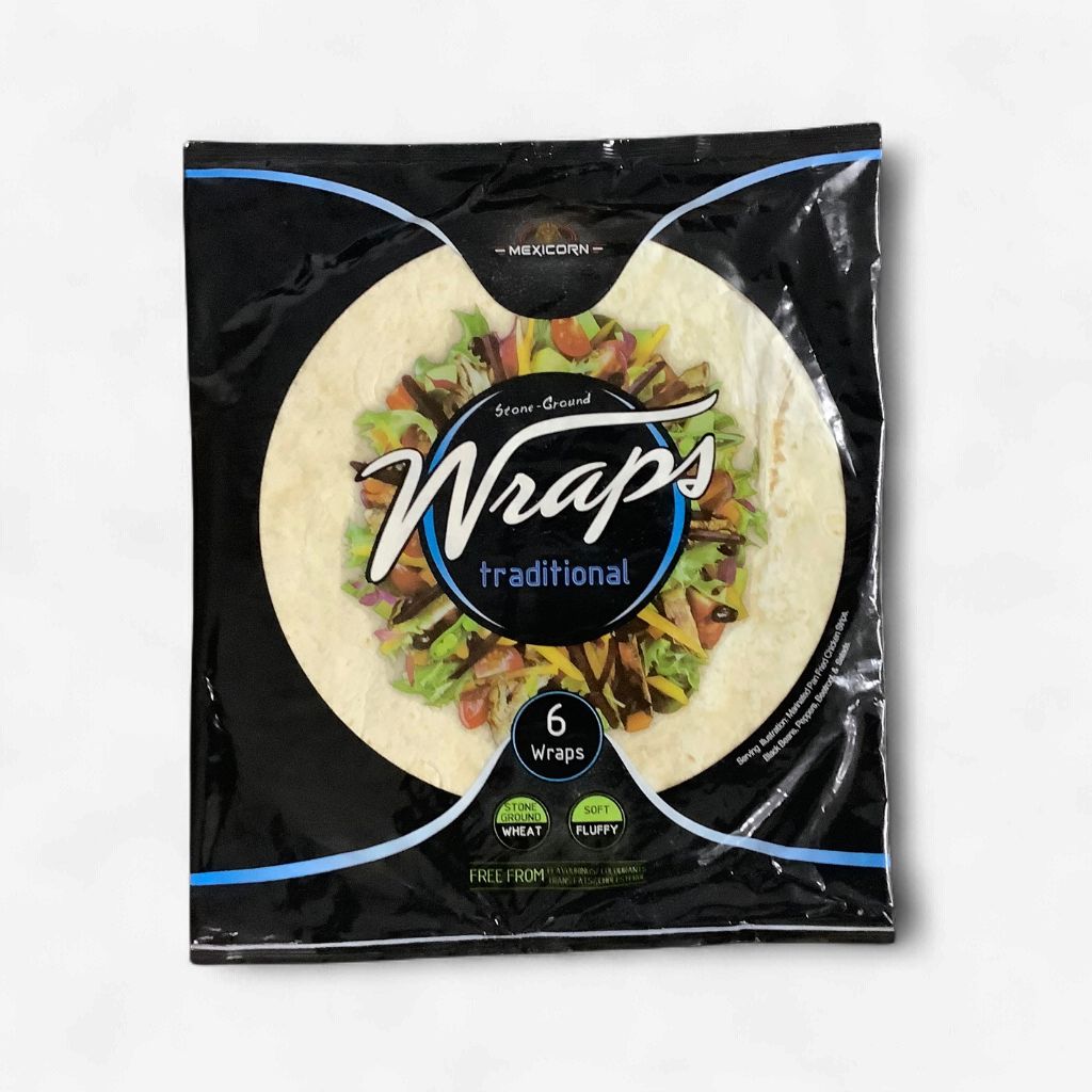 Mexicorn Wraps 6 Pack Traditional 420g