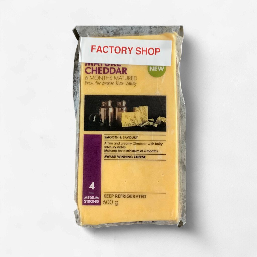 Mature Cheddar 6 Months Matured 600g