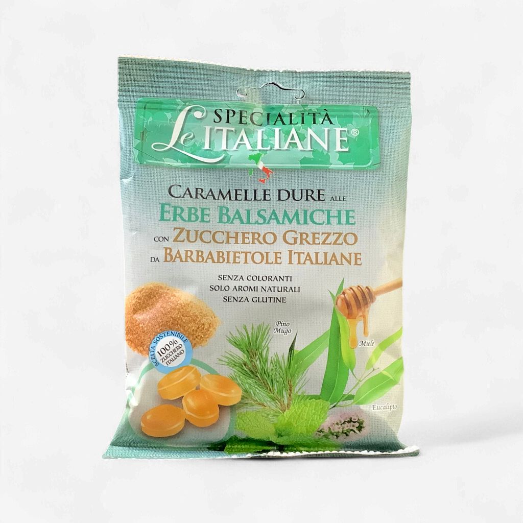 Le Italiane Hard Filled Candy With Balsamic Herbs 80g