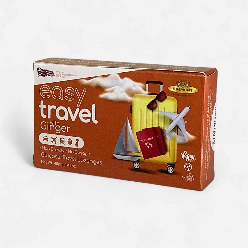 Easy Travel Glucose Lzenges With Ginger 40g