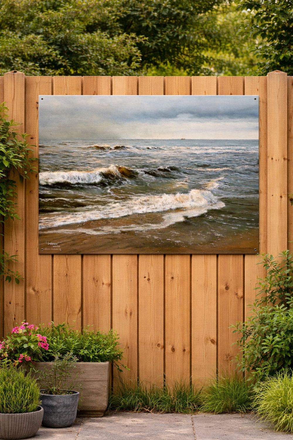 Zee (920)  Urker tuinposter - 80x110