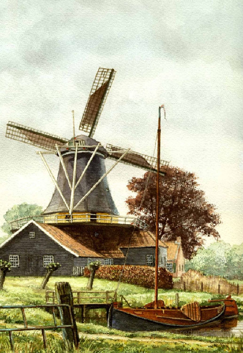 Pelmolen (177) tuinposter 80x110