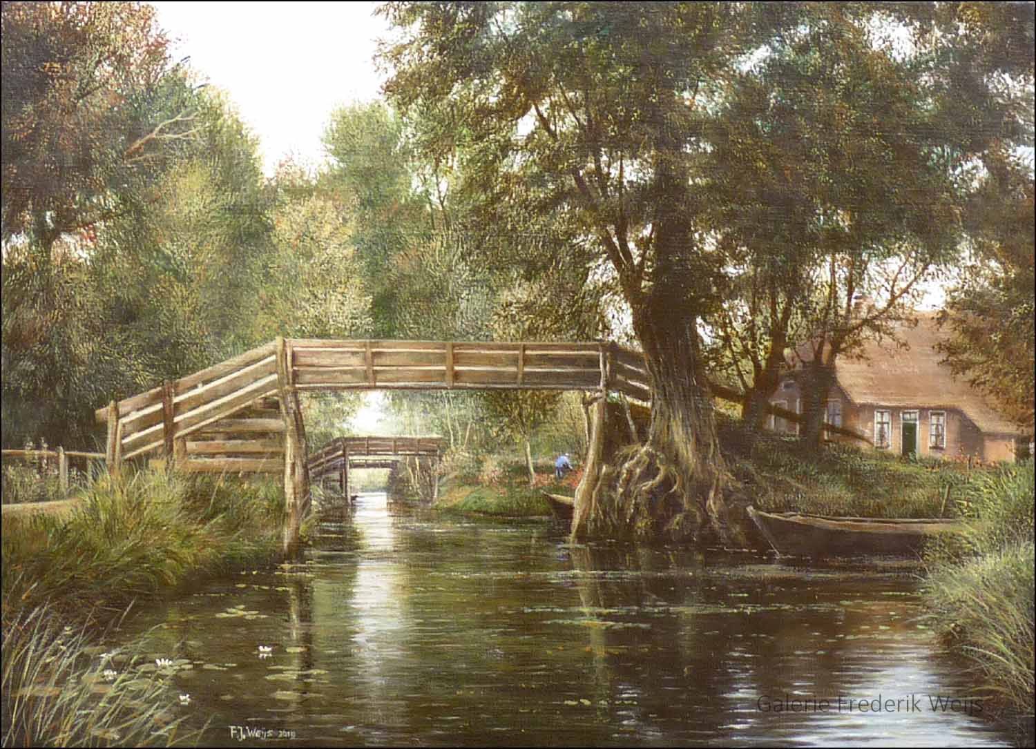 Giethoorn (911) tuinposter 80x110