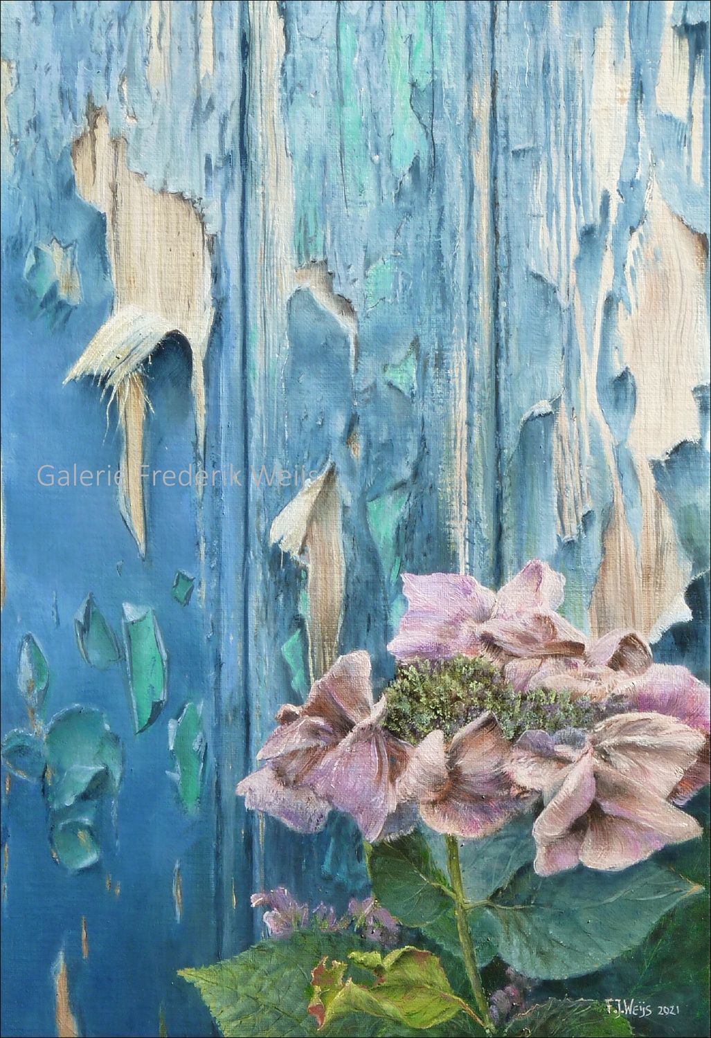 Deur (960) tuinposter 80x110