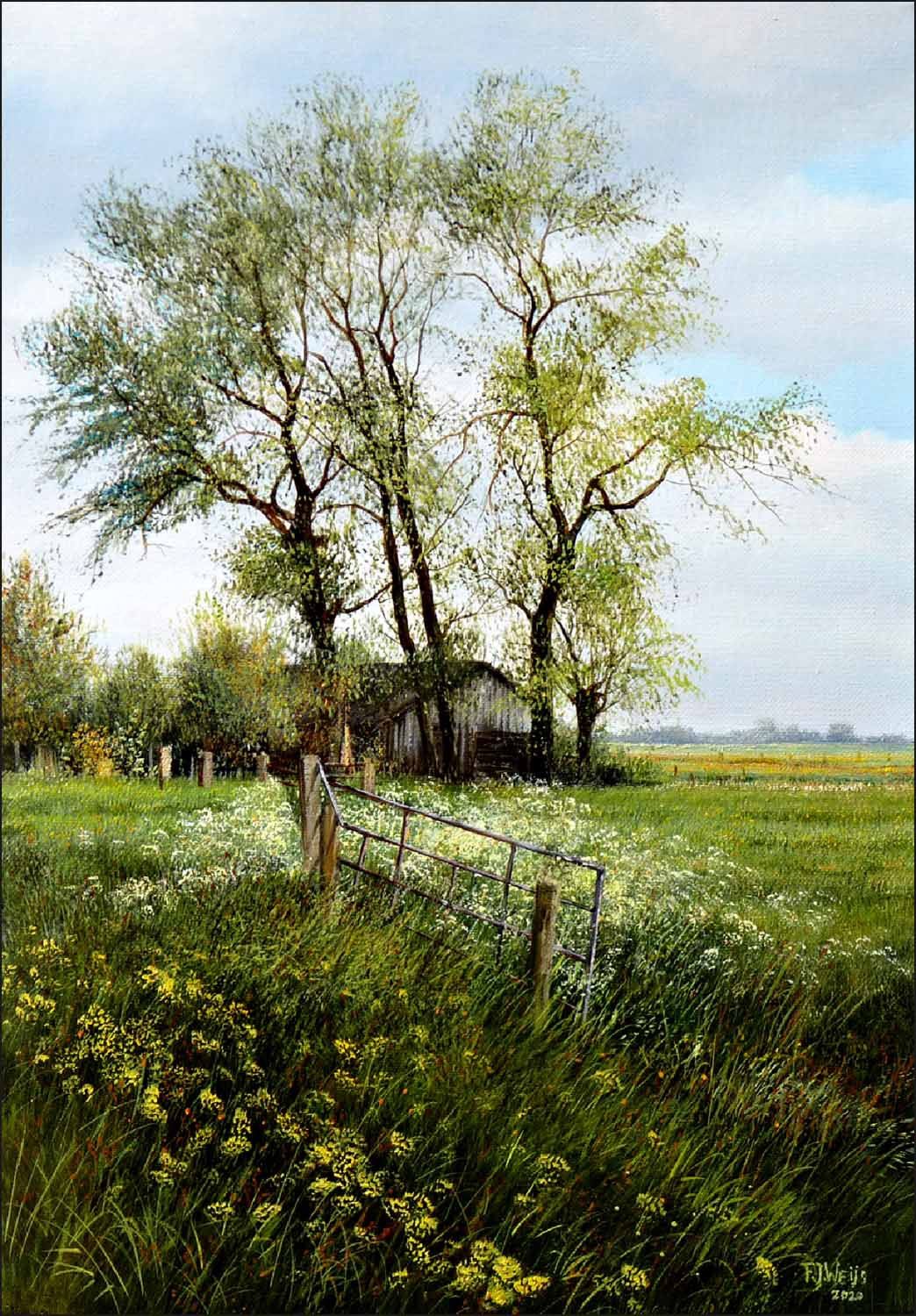 Stouweweg (923) tuinposter 80x110