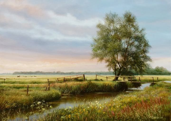 Tuinposter Mastenbroekerpolder