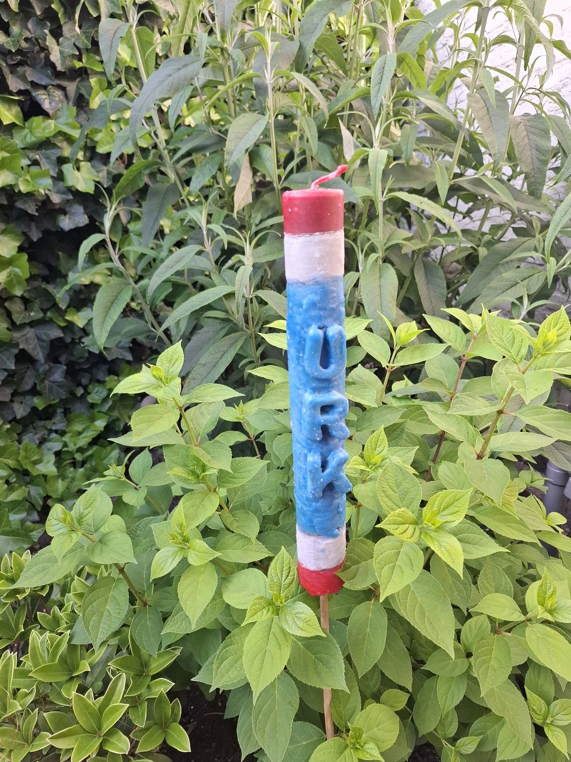Tuinfakkel 3 kleuren met URK