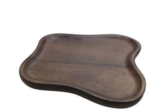 Dienblad Breckenridge S walnut Ø35 x H35 cm