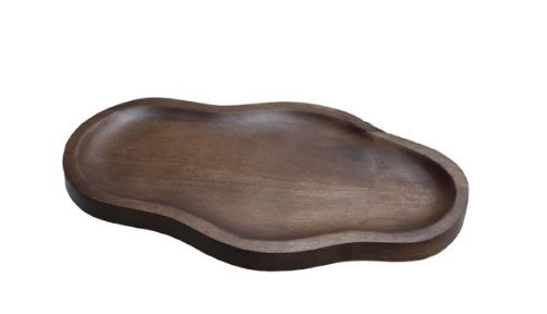 Dienblad Bauru S walnut L44 x B25 x H2 cm