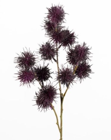 Spiky balls spray x3 L68cm purple