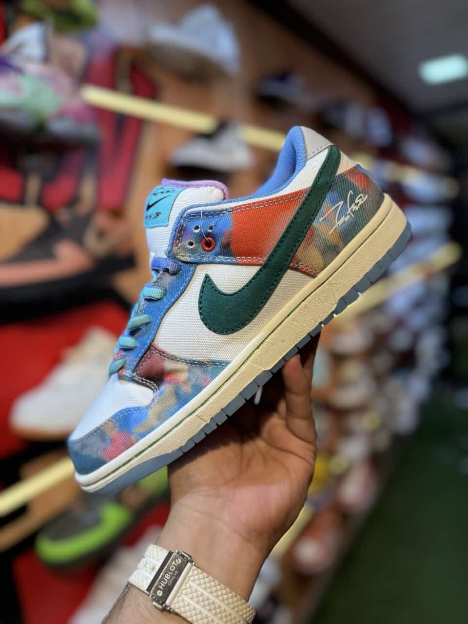 Nike SB Dunk Low Futura Laboratories Bleached Aqua