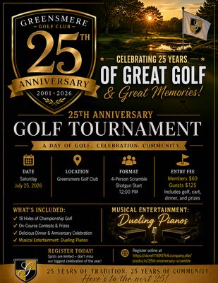 25th Anniversary Scramble