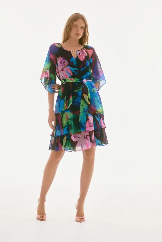 Ribkoff - Floral Print A-Line Dress 251757