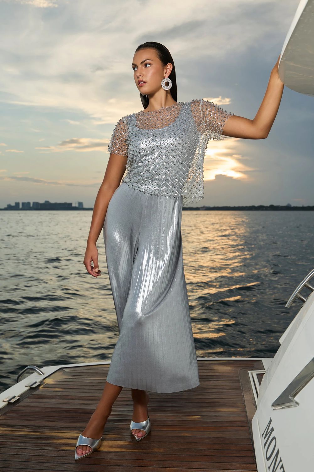 Lyman Beaded Top 258728U