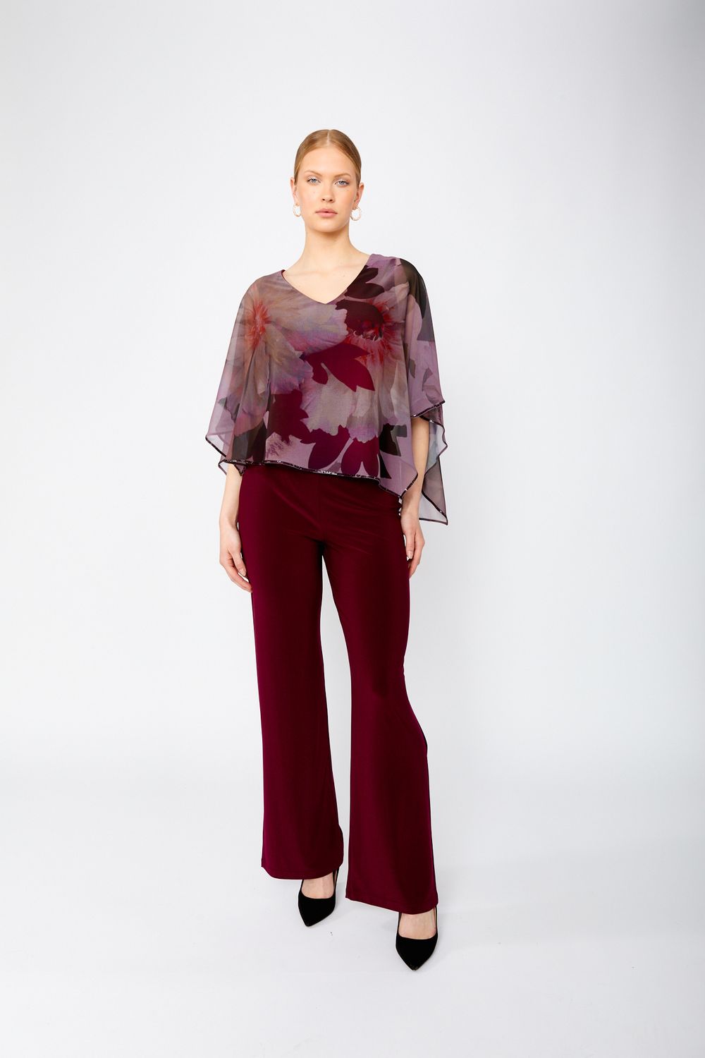 Lyman Knit Pant - 249027, Color: Burgundy - 4006, Size: 2XL